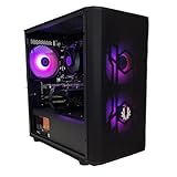 Centaurus Archon A3X Gaming PC - AMD Ryzen 7 7700 8-Core 4.6GHz TB, Radeon RX 7600, 32GB DDR5 RAM, 1TB NVMe SSD, Windows 11 Pro, AC WiFi, VR Ready Desktop Computer for Gamers and Professional
