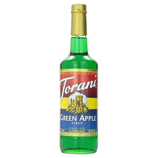 Torani Green Apple Syrup, 750 mL