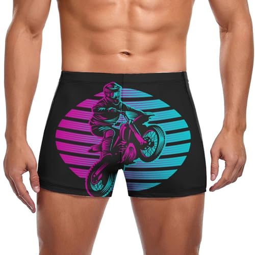 Maillot de bain homme boxer ajusté séchage rapide piscine