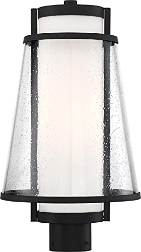 Nuvo 60/6605 Anau 1 Light Post Lantern,Matte Black #TOP4