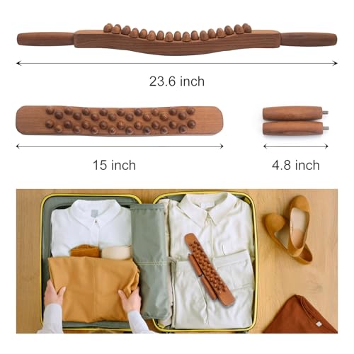 image for Goodtar Guasha Wood Stick Tools Wooden Therapy Scraping Lymphatic Drai