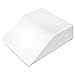 SUPPORT PLUS Leg Wedge Pillow - Leg Elevation Pillow, Memory Foam Wedge Pillow with Washable Cover, Leg Bolster Bed Wedge Pillow - 17
