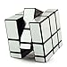Produktbild HJXDtech-Shengshou Unregelmäßige Zauberwürfel 3x3x3 Mirror Magic Cube Professionelle Glatte Racing Würfel (Silber)