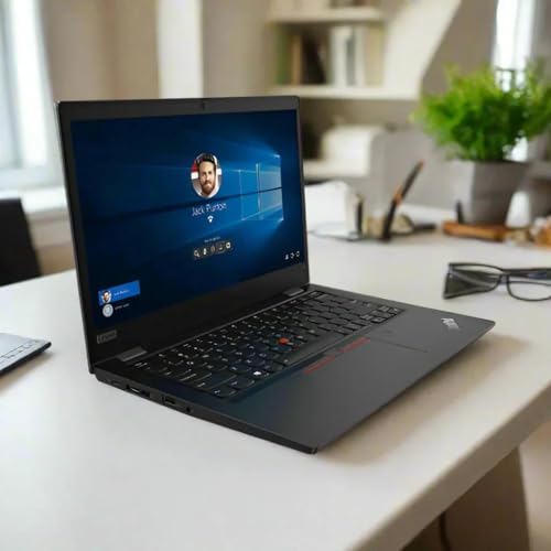Image of Lenovo Thinkpad L13 Gen1 Laptop Computer, 13.3 inch Didsplay Business Notebook PC, Core i5-10210 Processor 1.6GHz, 8GB DDR4 RAM, 256GB SSD, Webcam, Window 11 Pro (Renewed)