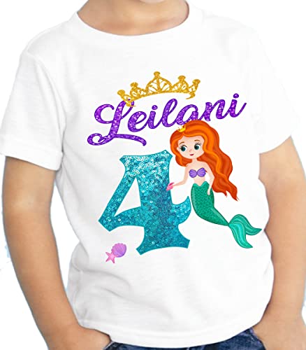 Ariel - Ariel Birthday Shirt - Ariel Shirt - Ariel Party Supplies - Ariel Custom Shirt - The Little Mermaid Party Supplies - The Little Mermaid Birthday Shirt