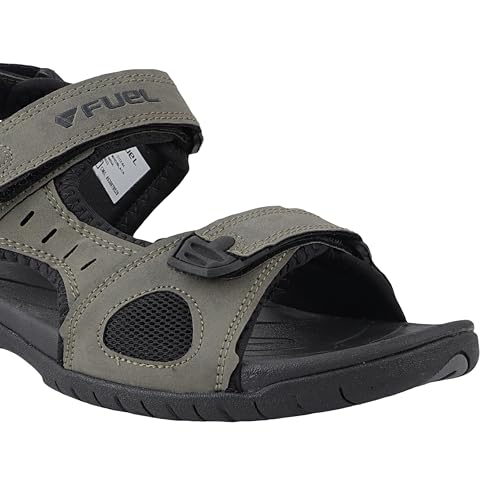 Image of FUEL Sandals & Floaters for Mens & Boys Comfortable & Lightweight Dailywear, Anti-Skid Flexible & Breathable for Running, Walking Stylish Casual Sandal for Outdoor Footwear For Gents (2112-04)