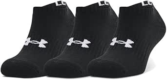 UNDER ARMOUR(アンダーアーマー) 野球 アンダ―ア―マ― ウェアアクセサリ― UA コア ノ―ショ― ソックス 3足セット 1363241 (001)Black/Black/White MD(25-27)