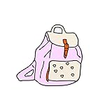 Type : sac Broche rose pour sac à dos, livre, CD, téléphone portable, appareil photo, fournitures quotidiennes, épingles en émail pour chemise, badge de dessin animé, bijoux durables et tendance
