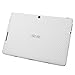 ArmorSuit MilitaryShield White Carbon Fiber Skin Wrap Film + HD Clear Screen Protector for ASUS Transformer Pad TF300 - Anti-Bubble Film