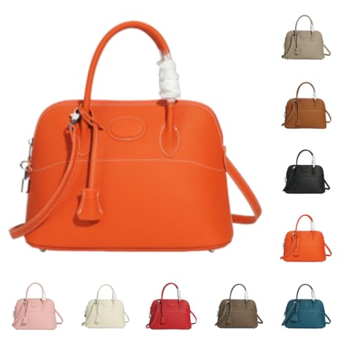 [TAKEY] ���U�[�n���h�o�b�O �V�����_�[�o�b�O 2way �{�v ���f�B�[�X �΂ߊ|���o�b�O ���v �t�H�[�}�� �Z�����j�[ �J�W���A�� 22/27/31cm 3�T�C�Y 9�F�W�J (31cm,�I�����W�F)