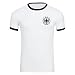 Produktbild T-Shirt Deutschland Adler Retro Trikot Herren weiß/schwarz Gr. S - 3XL - Fanshirt Fanartikel Fanshop Trikot Fußball EM WM Germany,Größe:XL,Farbe:weiß/schwarz
