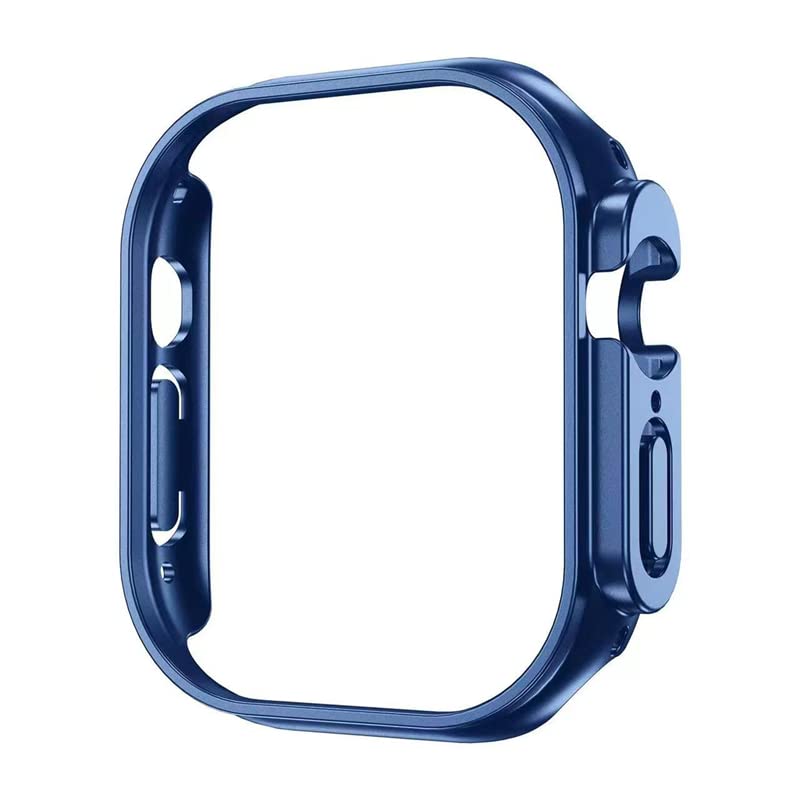 Coque Apple Watch bleu métallisé, l'accessoire idéal de votre quotidien