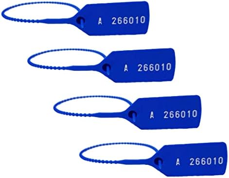200PCS Plastic Tags, Security Seals Numbered Zip Ties Anti-Tamper - View #12