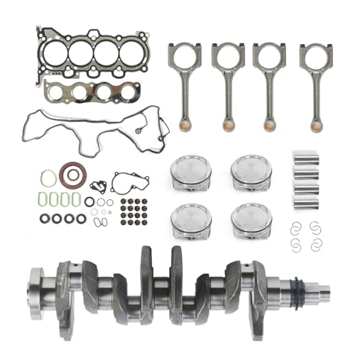 INGKAN G4NA 2.0L Engine Rebuild Kit w/Crankshaft Piston Fits for Hyundai Elantra Tucson, Kia Forte Soul 2014 2015 2016 2017 2018 2019 2.0L l4 DOHC OE 623V6-2EH00 20910-2EA00 23410-2E500