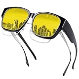 Surlunettes conduite de nuit polarisées - Ébloui par les phares, les routes mouillées et les lampadaires ? Nos verres jaunes polarisés réduisent l’éblouissement et les reflets, vous permettant de mieux voir tout en réduisant la fatigue oculaire. Que vous conduisiez en ville ou sur autoroute, ces lunette vision nocturne améliorent votre confiance au volant