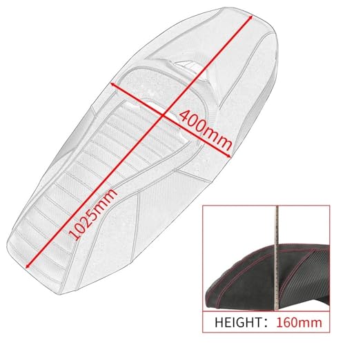 Coussin pour Forza 125 350 NSS antidérapant avant arrière