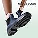 Imagen de DREAM PAIRS Botas de Agua Mujer Chelsea Zapatos de Lluvia Impermeable Wellington Botines de Goma de Moda Flexible y Antideslizante