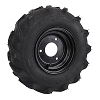 Oreilet 13x5-6 ATV-, 6 Zoll ATV Go Kart-Reifen und Felgen, Rasenmäherräder mit Randversammlung, 3 Löcher, für Quad Off Road Go CART Mini-Fahrrad