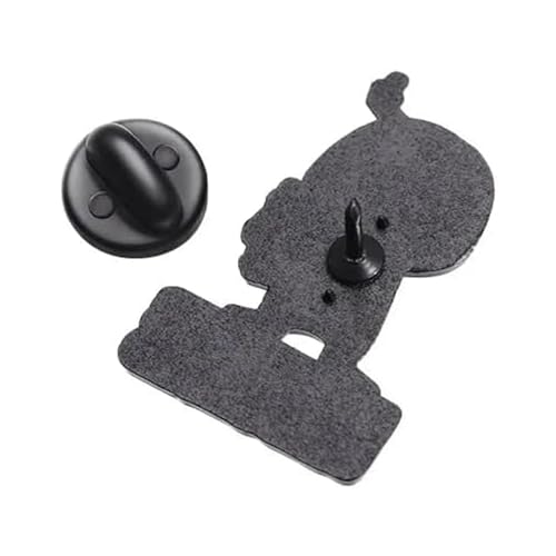 Image of I Hate Everyone Funny Brooch - Interactive Mood Expressing Enamel Pin, White Elephant Gift for Women & Men