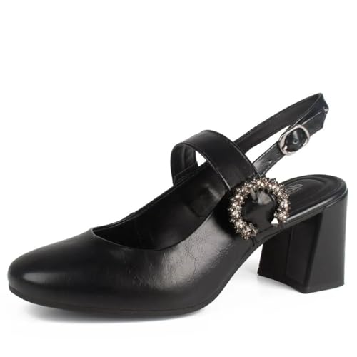 Sapato Dakota Feminino de Salto Bloco D0283