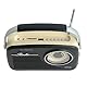 Silva-Schneider Mono 1965, Kofferradio, Netz- oder Batteriebetrieb, schwarz