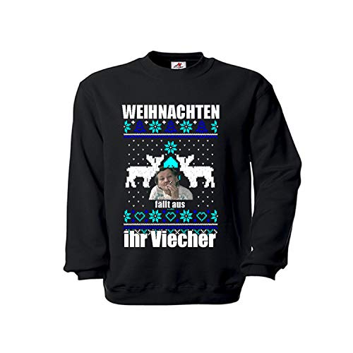 Noël tombe de votre animal de compagnie Copytec vêtement humour noir XL #36151