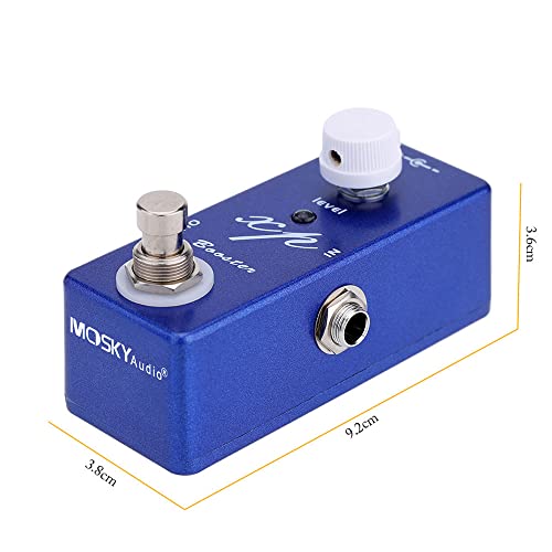 SHUIYUE XP Booster électrique Pédale Effet Guitare Mini Unique Effet avec Clean Boost True Bypass,Guitare électrique - Les Beatles, Paul McCartney, John Lennon, RIngo Starr, George Harrison SHUIYUE XP Booster électrique Pédale Effet Guitare Mini Unique Effet avec Clean Boost True Bypass,Guitare électrique – Image 8