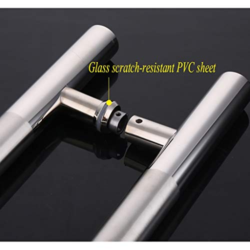 Poignée push-pull robuste pour sécuriser l'ouverture d'une porte en verre - 6