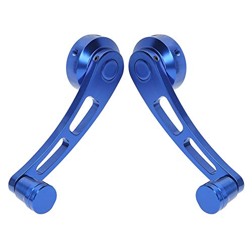 Image of 2Pcs Window Crank, Alloy Window Handle Riser Winder Crank Handle Fit for Car(Blue)