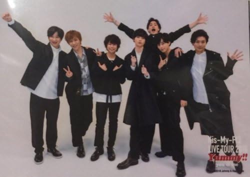 Amazon Kis My Ft2 キスマイ フォトセット 五枚入り 集合 5大ドームツアー 18 Kis My Ft2 Live Tour 18 Yummy You Me コンサート会場販売 アイドル 芸能人グッズ 通販