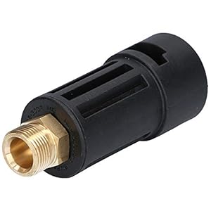 McFilter | Bajonett Adapter geeignet für Kärcher K Hobby Zubehör an Hochdruckreiniger Kränzle M22