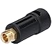 McFilter | Bajonett Adapter geeignet für Kärcher K Hobby Zubehör an Hochdruckreiniger Kränzle M22