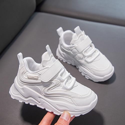 IWIHMIV Girls Running Shoes Toddler Slip On Shoes Casual Kids Tennis Sneakers Lightweight Flat Girls Athletic Shoes3