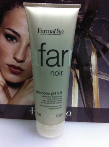 FarmaVitaNoir Shampoo Ph 5.5 250ml (8.33 Oz) By Farmavita