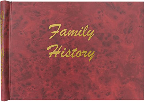 Family History Springback Binder A4 Landscape (Burgundy)