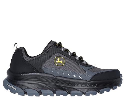 John Deere D'Lux Trekker Soundguard Lace Up Black Charcoal