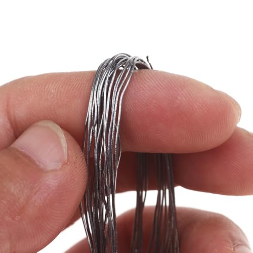 Set de 10 hilos de plomo ponderados para moscas 0.5mm x 2m miniatura 3