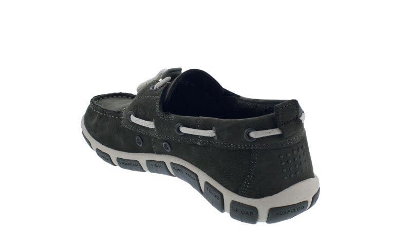 tbs Janaele Segelschuh, Nubuck Buttersoft, Lierre-Grün, Wechselfußbett, Schnellverschluss H7278 Grün