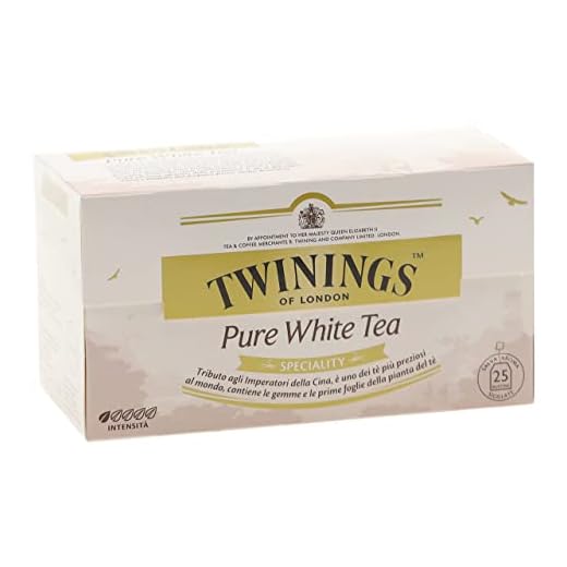 Twinings of London Té Blanco 25 saquitos