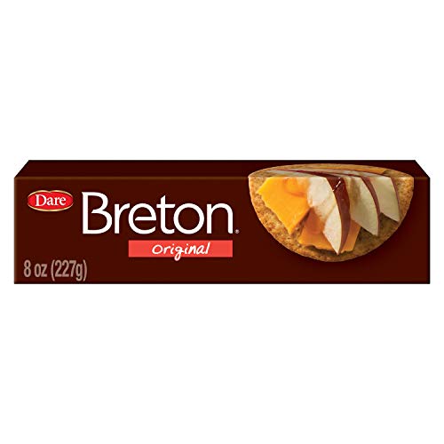 Dare Breton Crackers – Party Snacks With No Artificial Flavors And 0G Of Trans Fat Per Serving – Original, 8 Oz (Pack Of 12) #TOP2