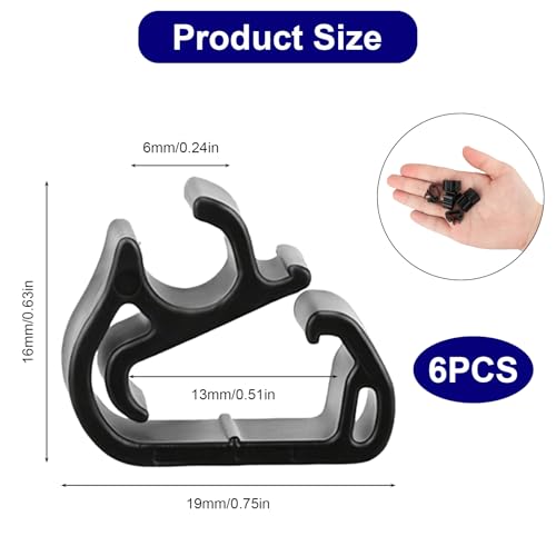 Miniatura 3 de 6 Clips Limpiaparabrisas, Para 3008, 5008, C5, Ds7, Fijación De La Manguera Del Brazo Limpiaparabrisas Delantero Para Reemplazo De Lavado