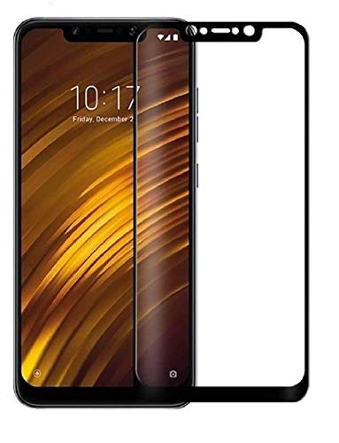 Image of JGD PRODUCTS for Poco F1 Tempered glass with Full Edge Protection and Easy Installation Kit