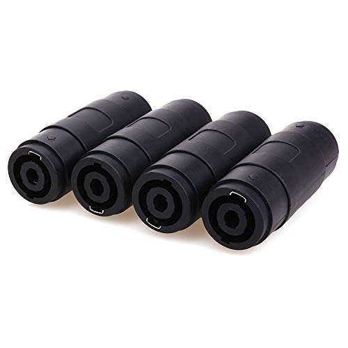 Conector adaptador NANYI NL4FC Speakon 4 pines, pack 4 miniatura 5