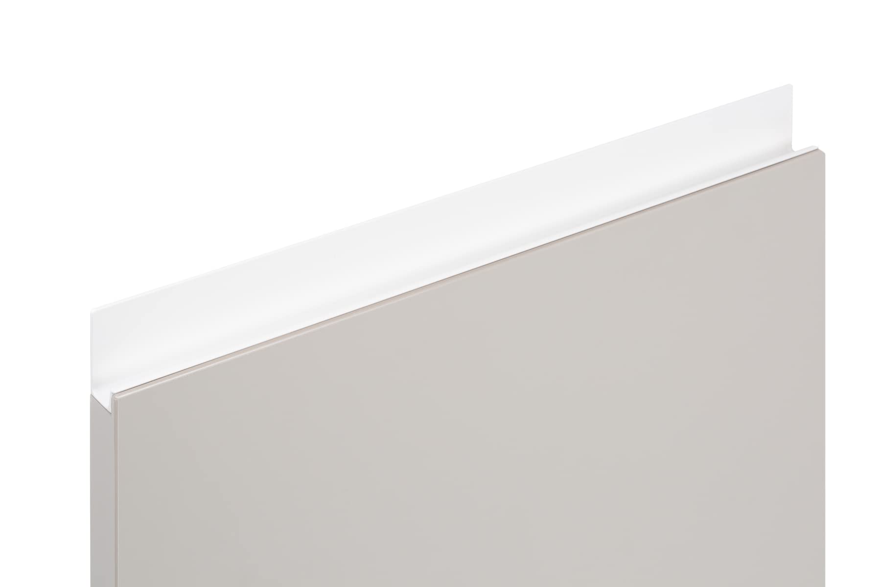 Tiradores para muebles de aluminio JEY 0127 de 1197 mm, tiradores blancos de armario