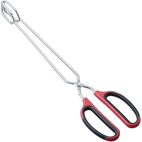HINMAY 16-Inch Stainless Steel Grilling Tongs Cover