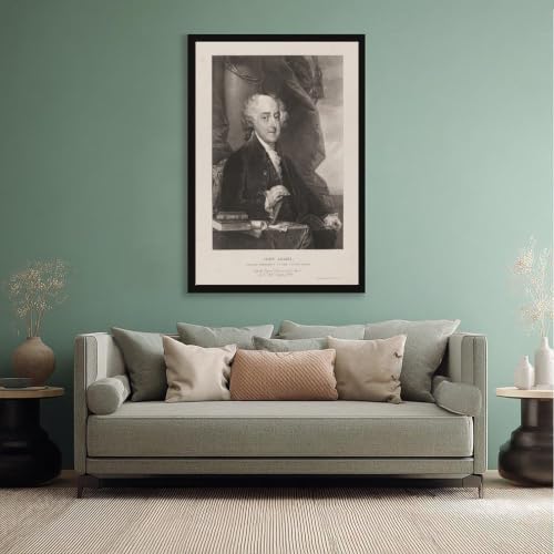 John Adams impression sur toile décoration murale rétro vintage - 5