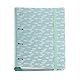 Miquelrius - Carpeblock aus Polyschaum-Kunststoff, Ringbuch A4, bestehend aus 100 quadratischen Blättern + 4 Trennwänden + 1 Umschlag aus Polypropylen, mit Gummiverschluss