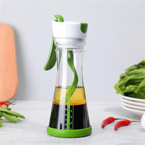 Generic Salad Dressing Shaker,Manual Salad Dressing Mixer Bottle with Handle, Salad Dressing Container Leakage Salad Dressing Jar with Lid,Bottle Mixer Dispenser for Restaurant Home Canteen