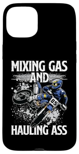 Mixing Gas And Hauling Ass ���g�N���X �_�[�g�o�C�N �{�[�C�Y �����Y �X�}�z�P�[�X iPhone 15 Plus �p