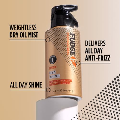 Fudge Styling Hed Shine Spray 144ml Hold Factor #1 miniatura 3